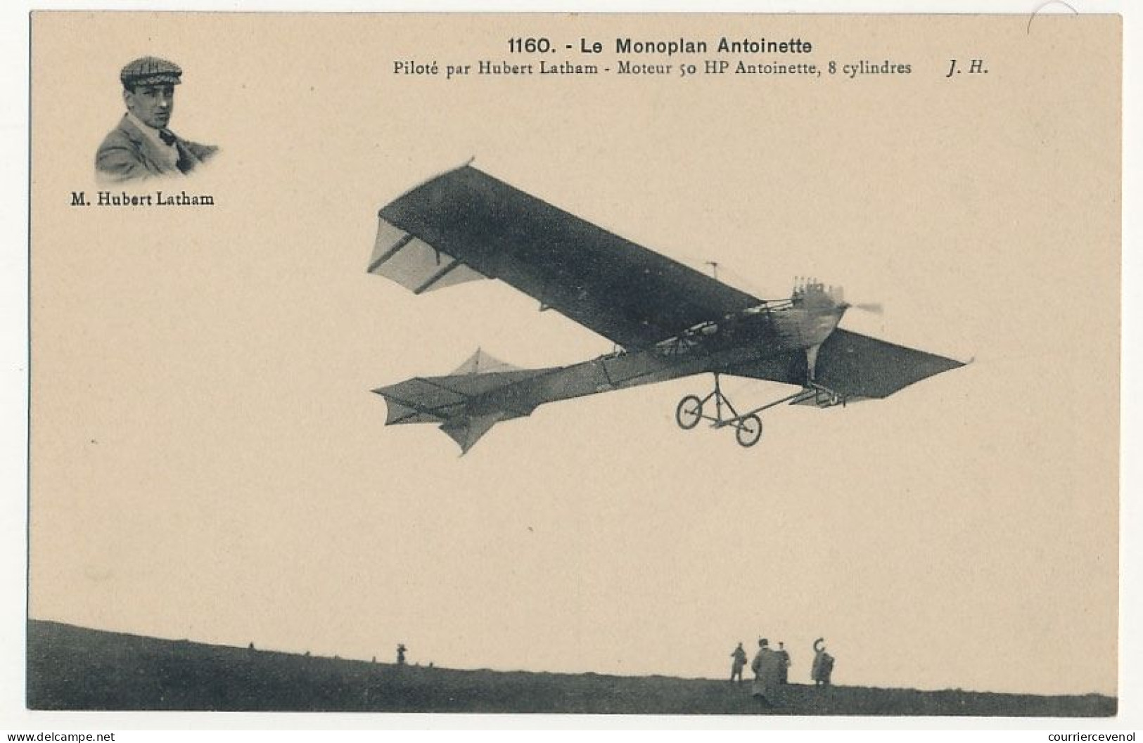 CPA - FRANCE - AVIATION - Le Monoplan Antoinette Piloté Par Hubert Tatham - ....-1914: Precursors