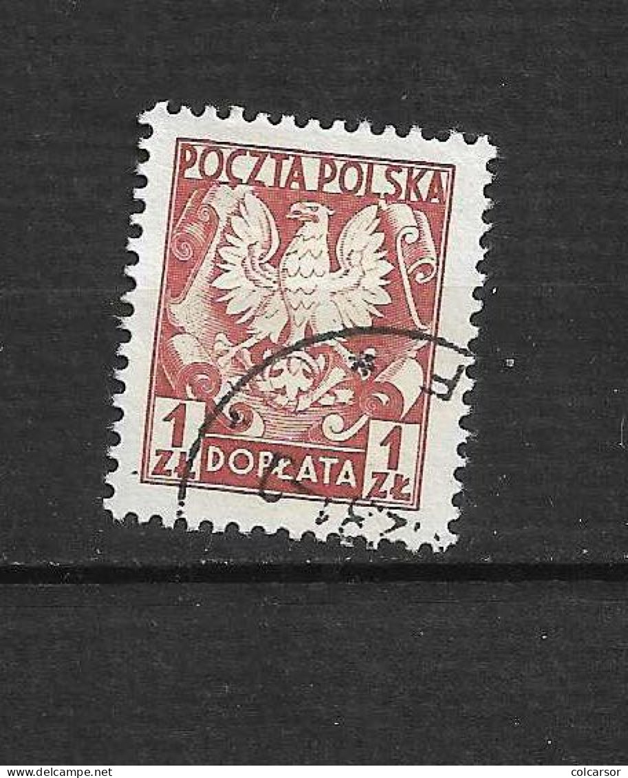 POLOGNE " N°144 " TAXE - Postage Due