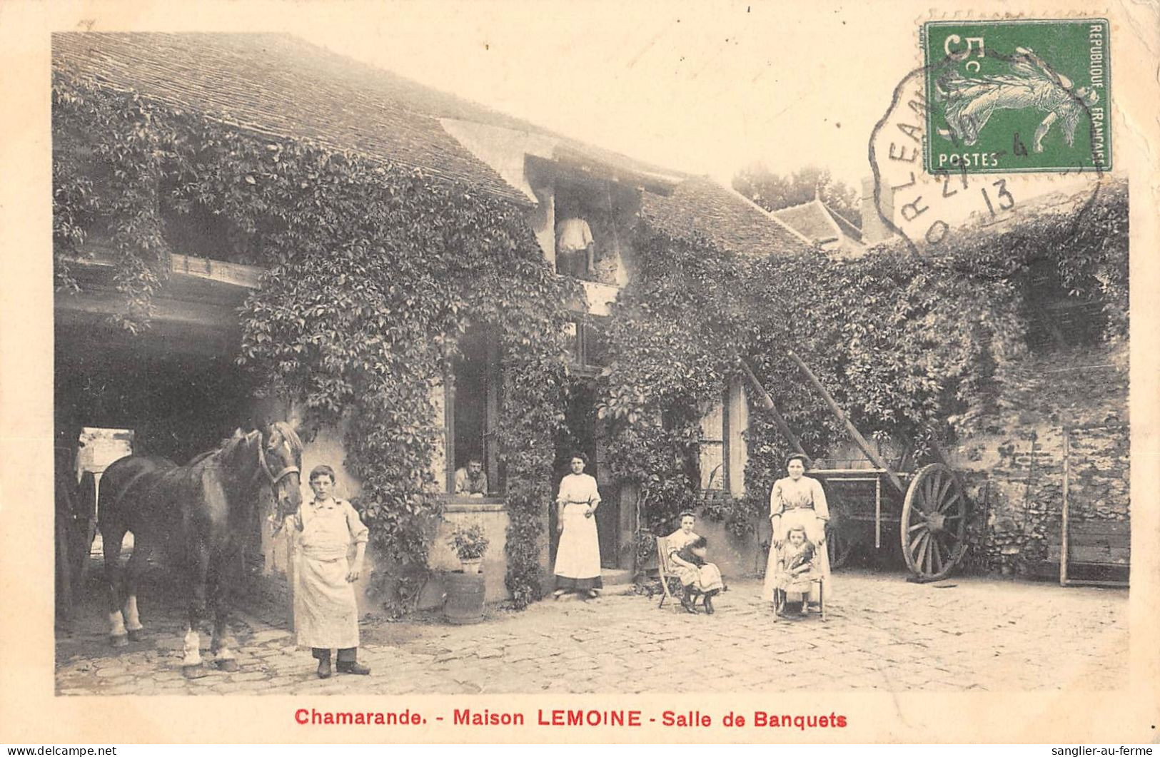 CPA 91 CHAMARANDE / MAISON LEMOINE / SALLE DE BANQUETS - Autres & Non Classés