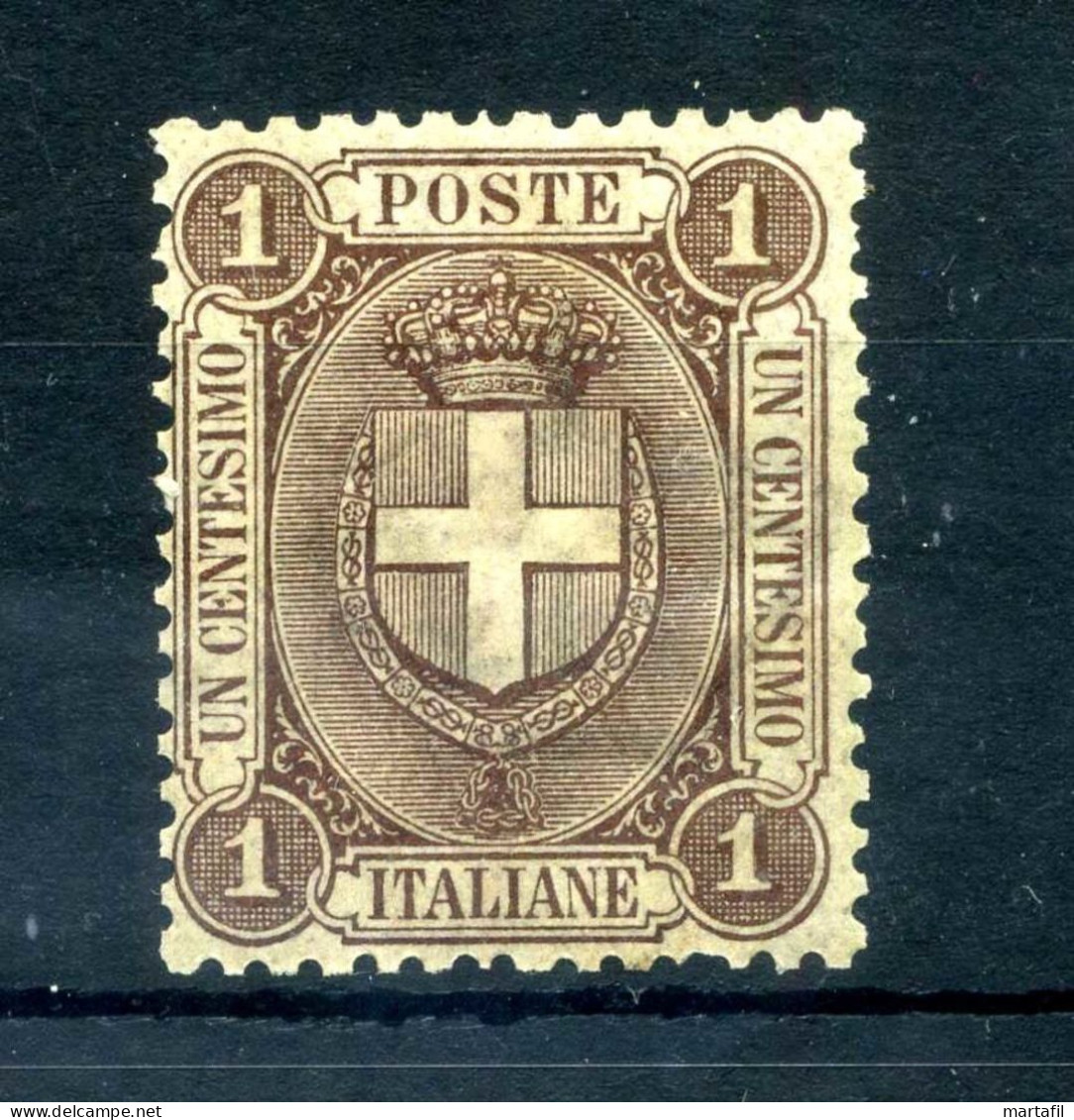 1896-97 REGNO N.65 MNH ** 1 Centesimo Bruno - Nuevos