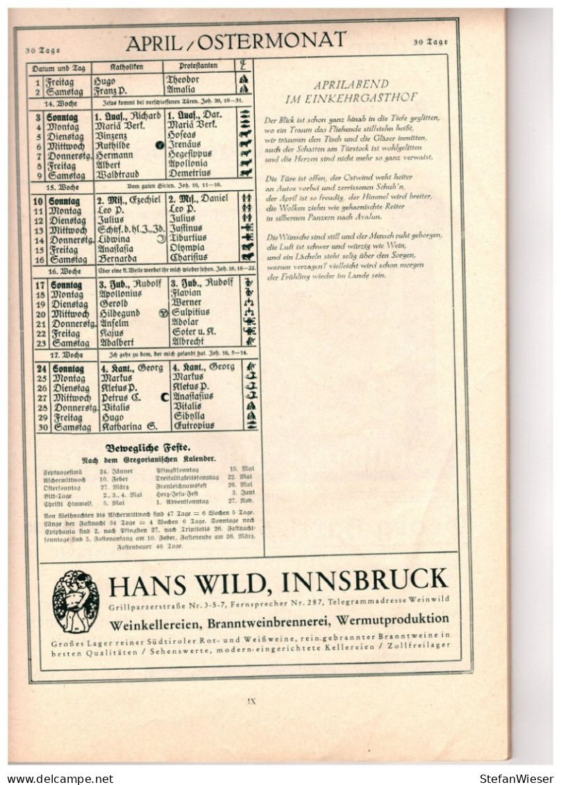 Bergland. Illustrierte Alpenländische Monatsschrift. 13. Jahrgang - 1931, Heft 12 - Viajes  & Diversiones