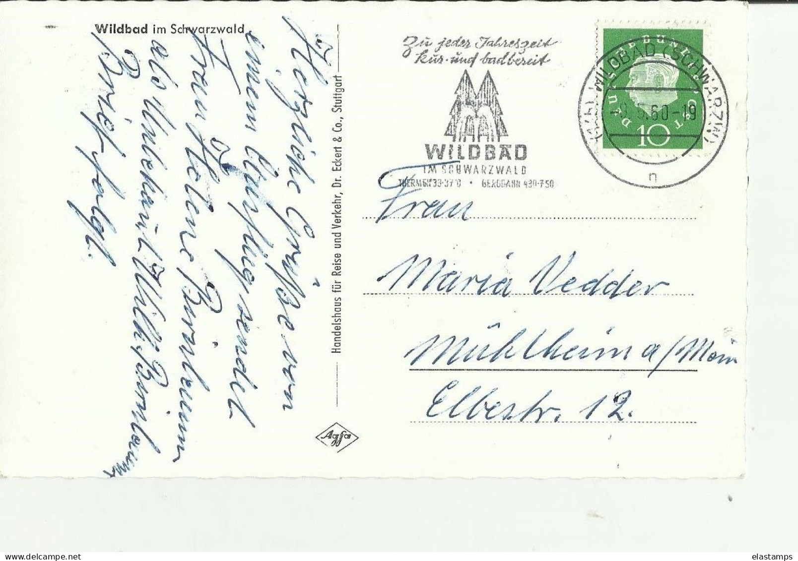 AK BDR  1960 WILDBAD - Mühlacker