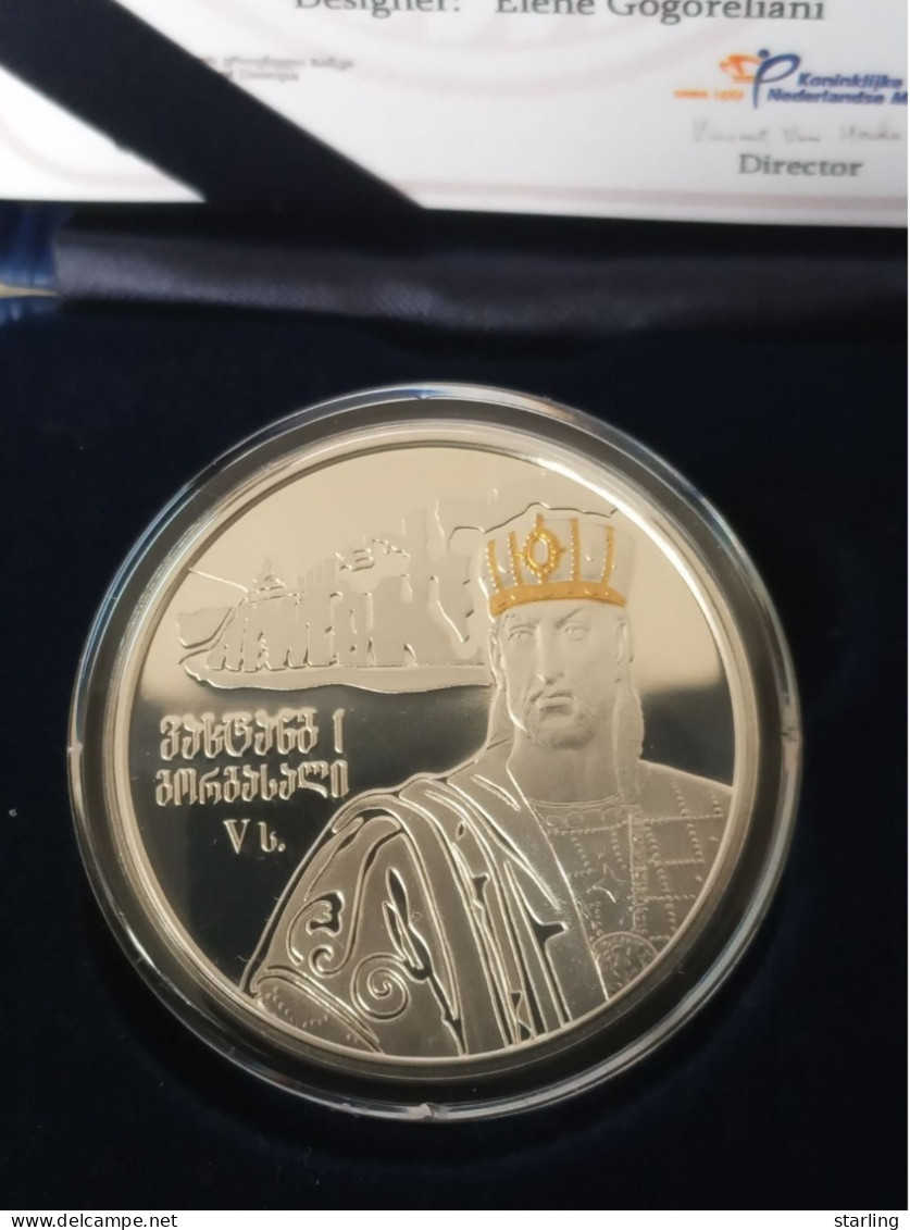 Georgia 2022 King Vakhtang Gorgasali Collector Coin Silver Proof   See Description Please - Géorgie