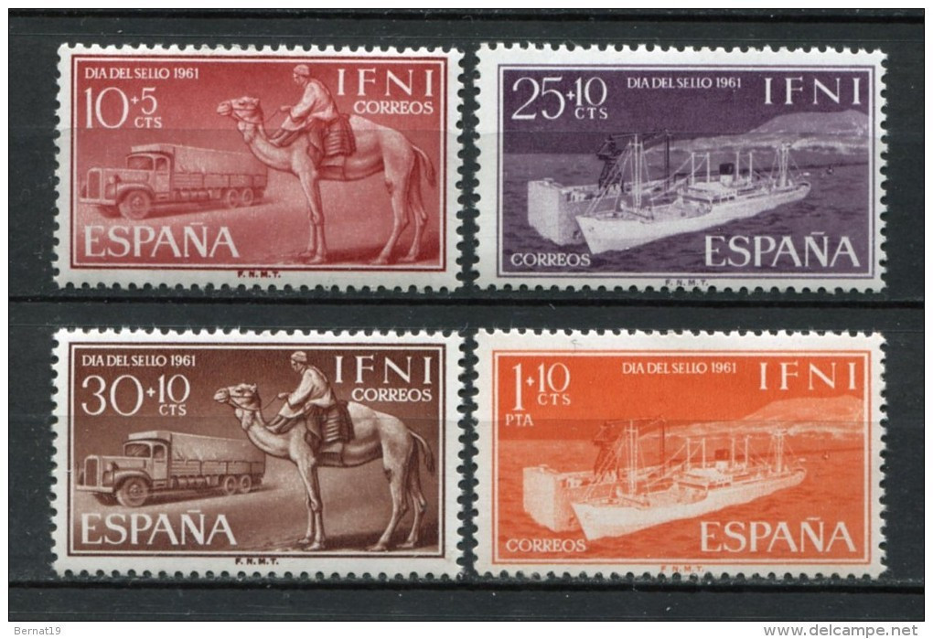 Ifni 1961. Edifil 183-86 ** MNH. - Ifni