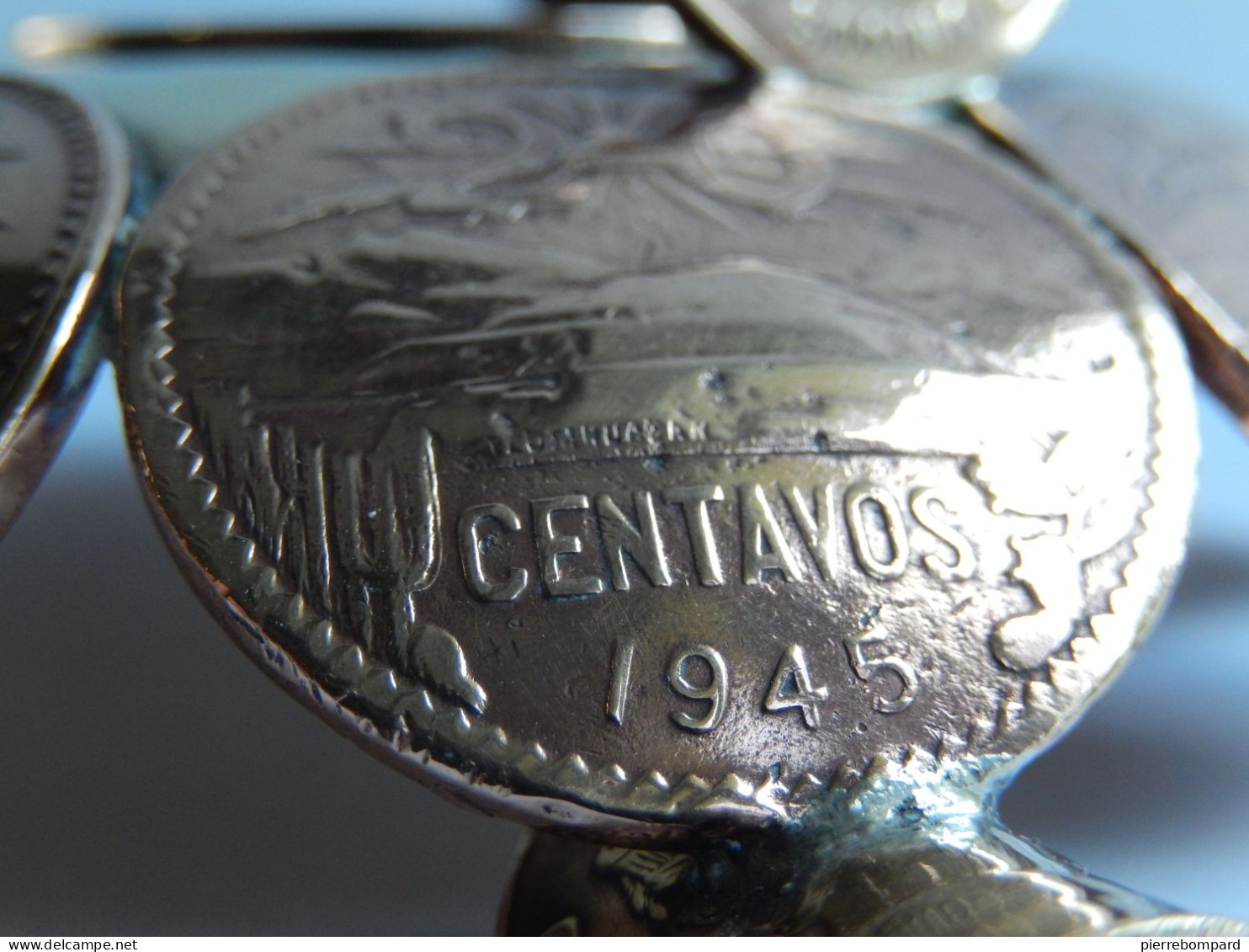 cendrier art mexicain pièces véritable