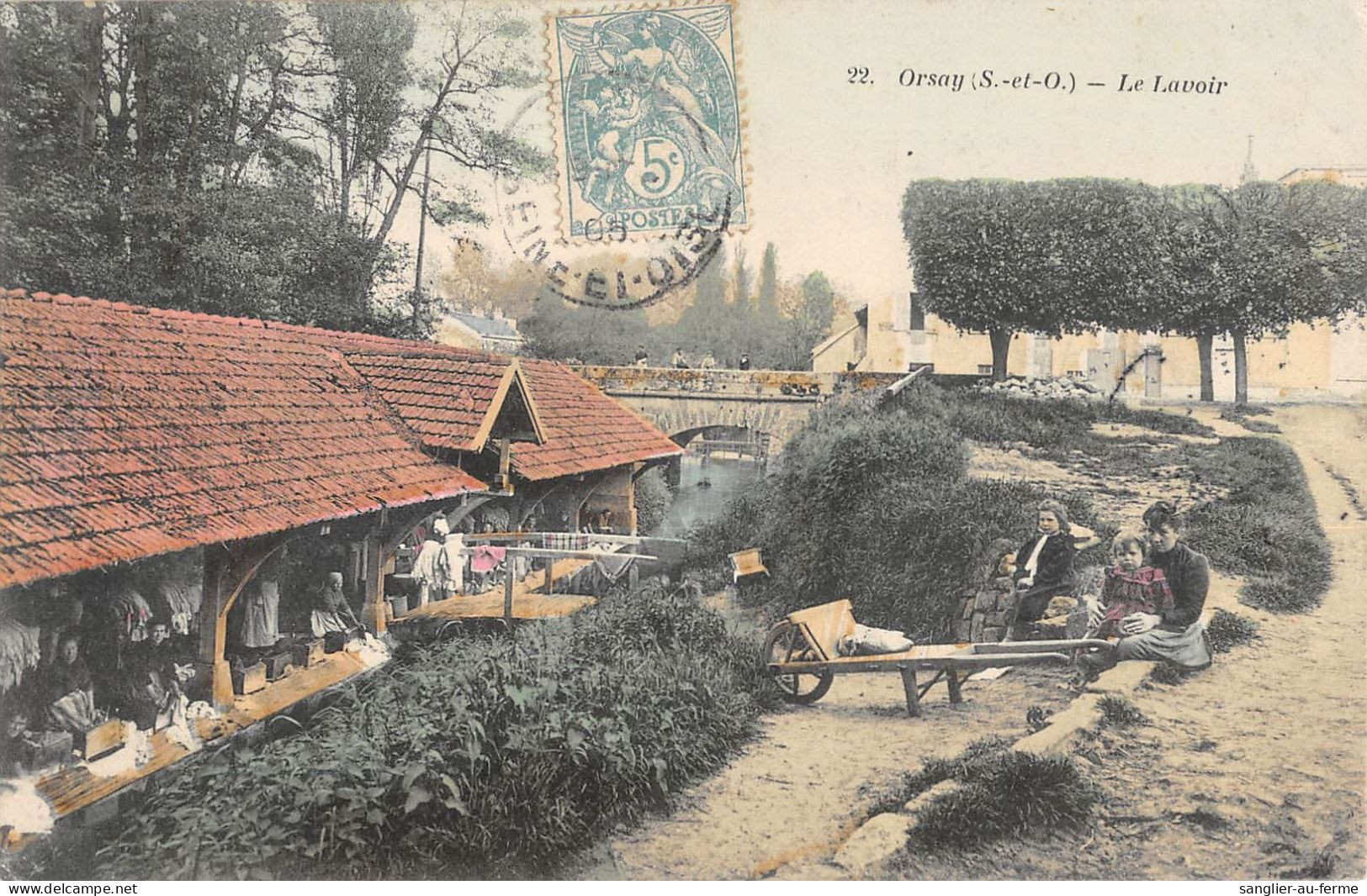 CPA 91 ORSAY / LE LAVOIR / LAVANDIERES - Orsay