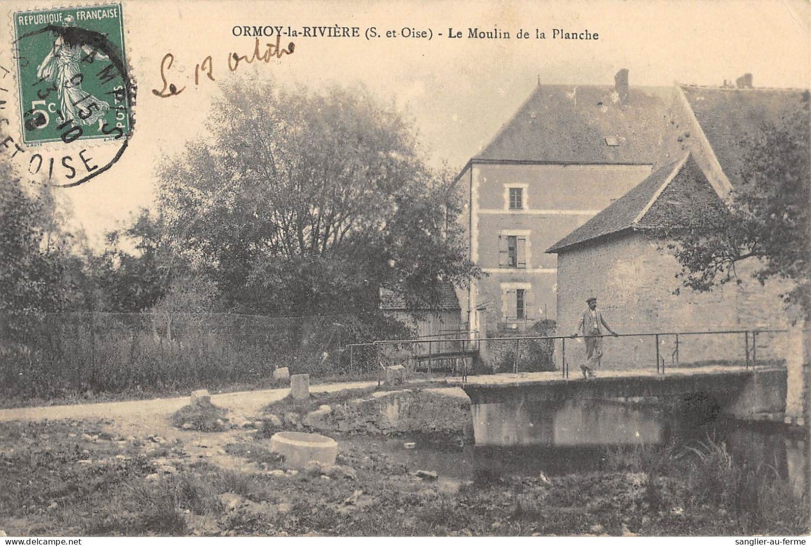 CPA 91 ORMOY LA RIVIERE / LE MOULIN DE LA PLANCHE - Andere & Zonder Classificatie