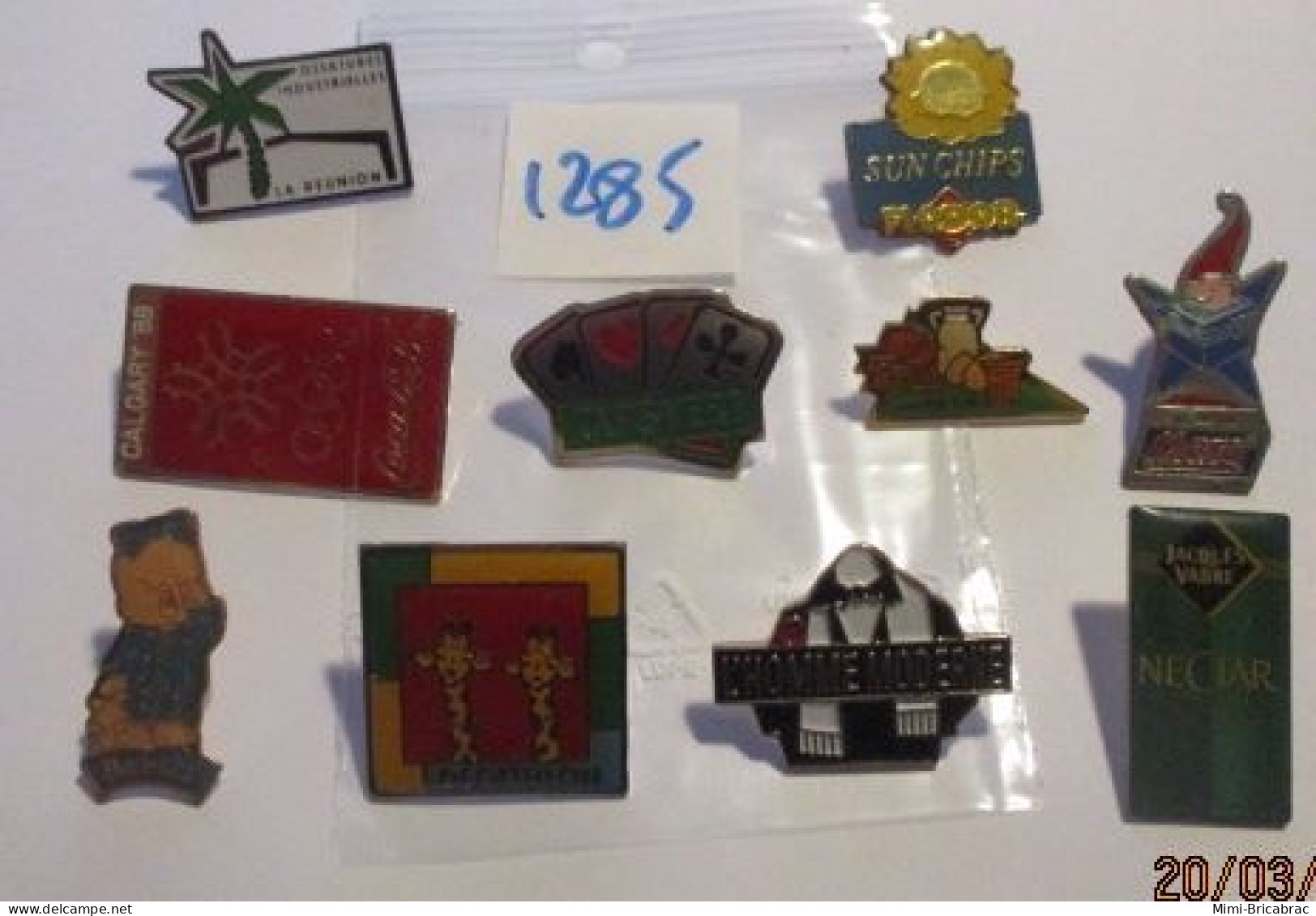 SUPER AFFAIRE A PRIX CASSE !!! LOT 1285 : Lot De 10 Pin's TOUS DIFFERENTS En Très Bon état Mais SANS Les Attaches - Lots