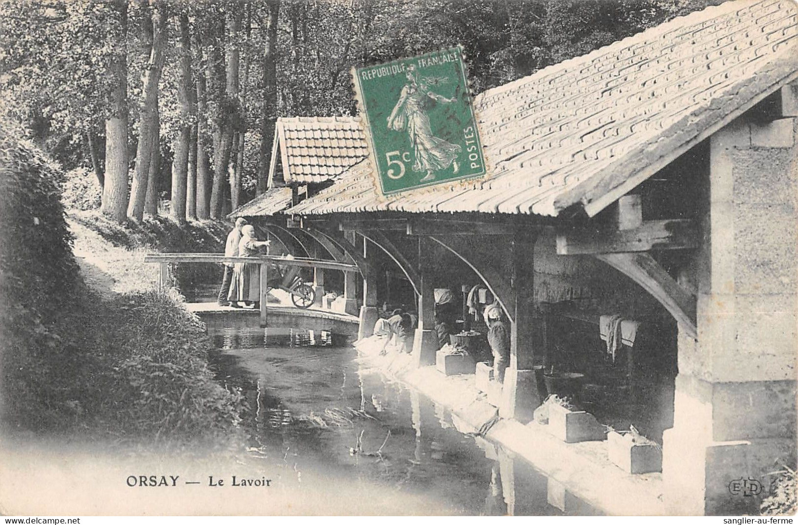 CPA 91 ORSAY / LE LAVOIR / LAVANDIERES - Orsay