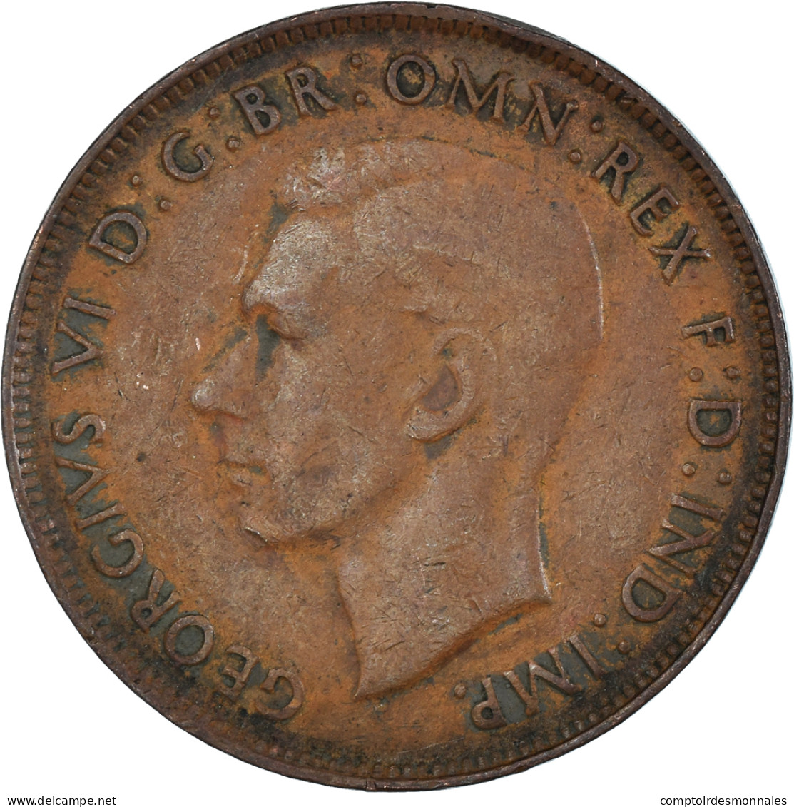 Monnaie, Australie, Penny, 1943 - Penny