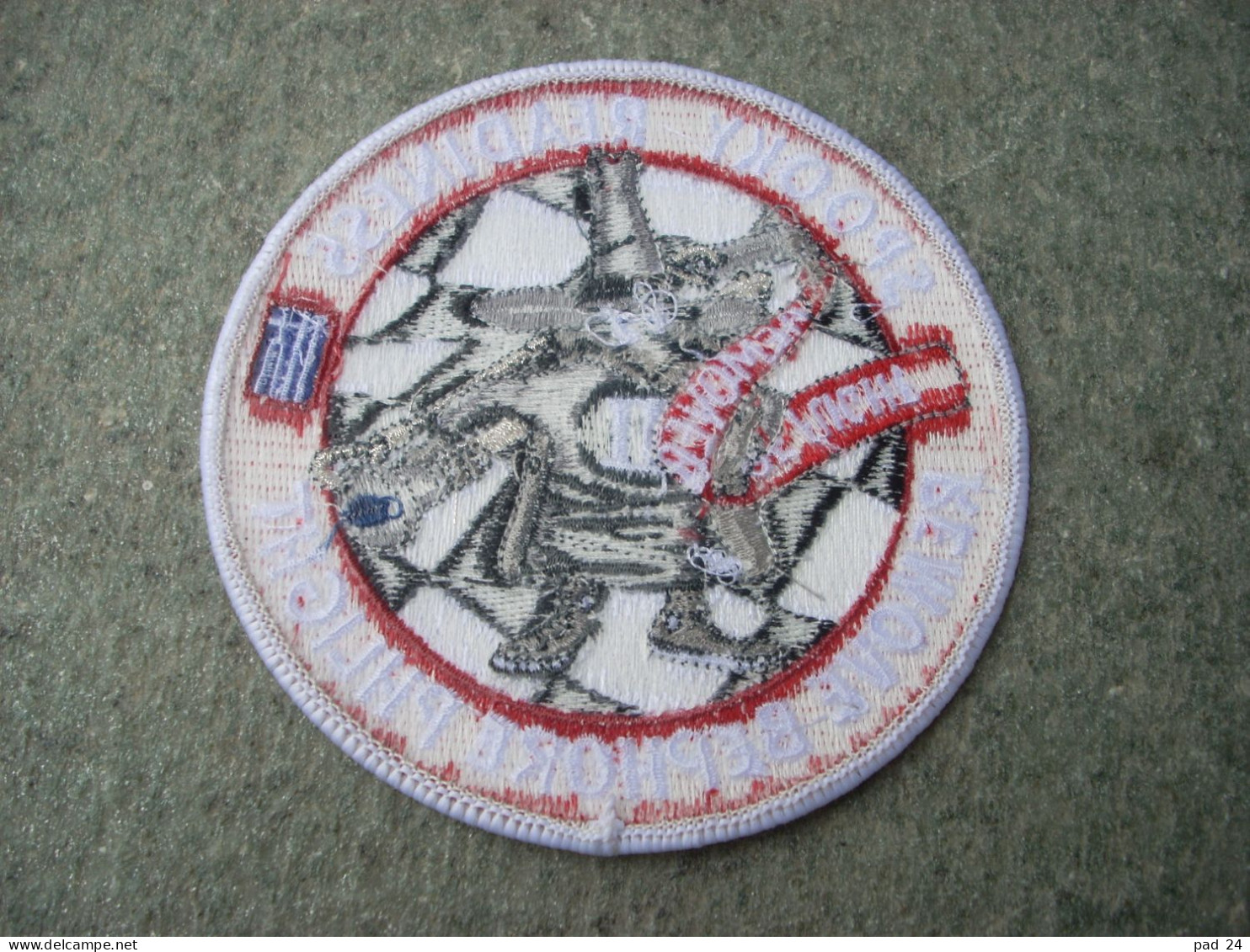 Official Patch HELLENIC AIR FORCE SPOOKY READINESS REMOVE BEPHORE PHLIGHT - Aviazione