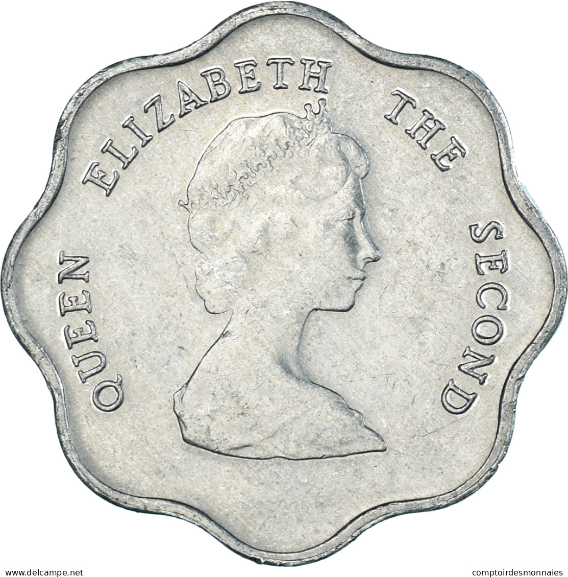 Monnaie, Etats Des Caraibes Orientales, 5 Cents, 1989 - Caraibi Orientali (Stati Dei)