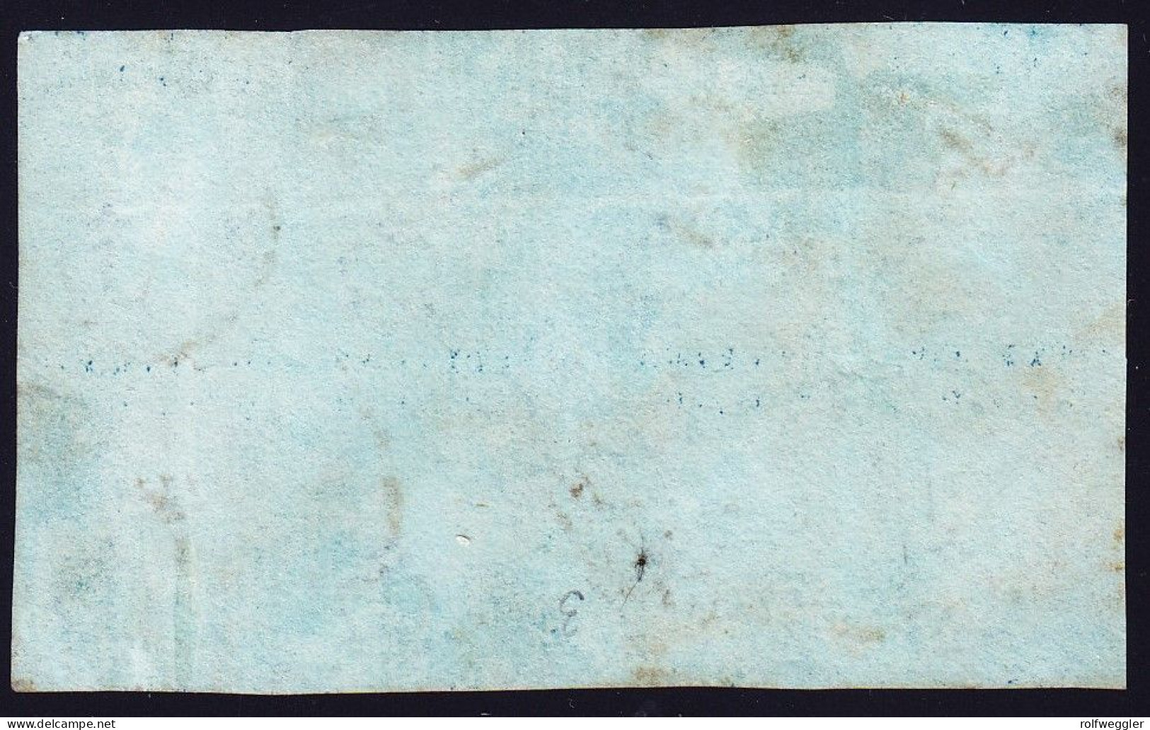 1841 2d. Blau, Gestempelter 8er Block. Unten Knapp Angeschnitten Sonst Vollrandig. SG 14 - Used Stamps