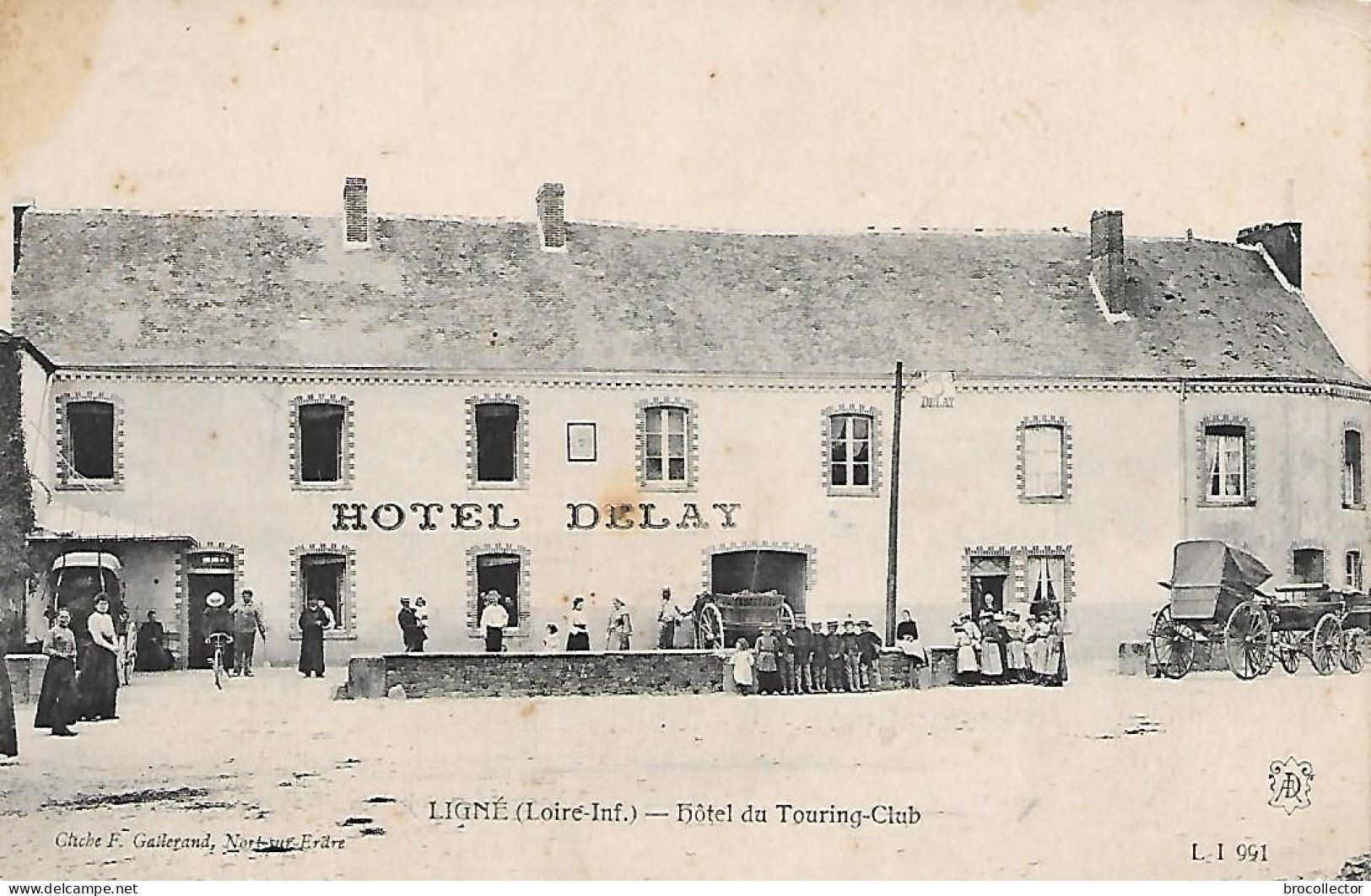 LIGNE ( 44 ) - Hôtel Du Touring Club - Ligné