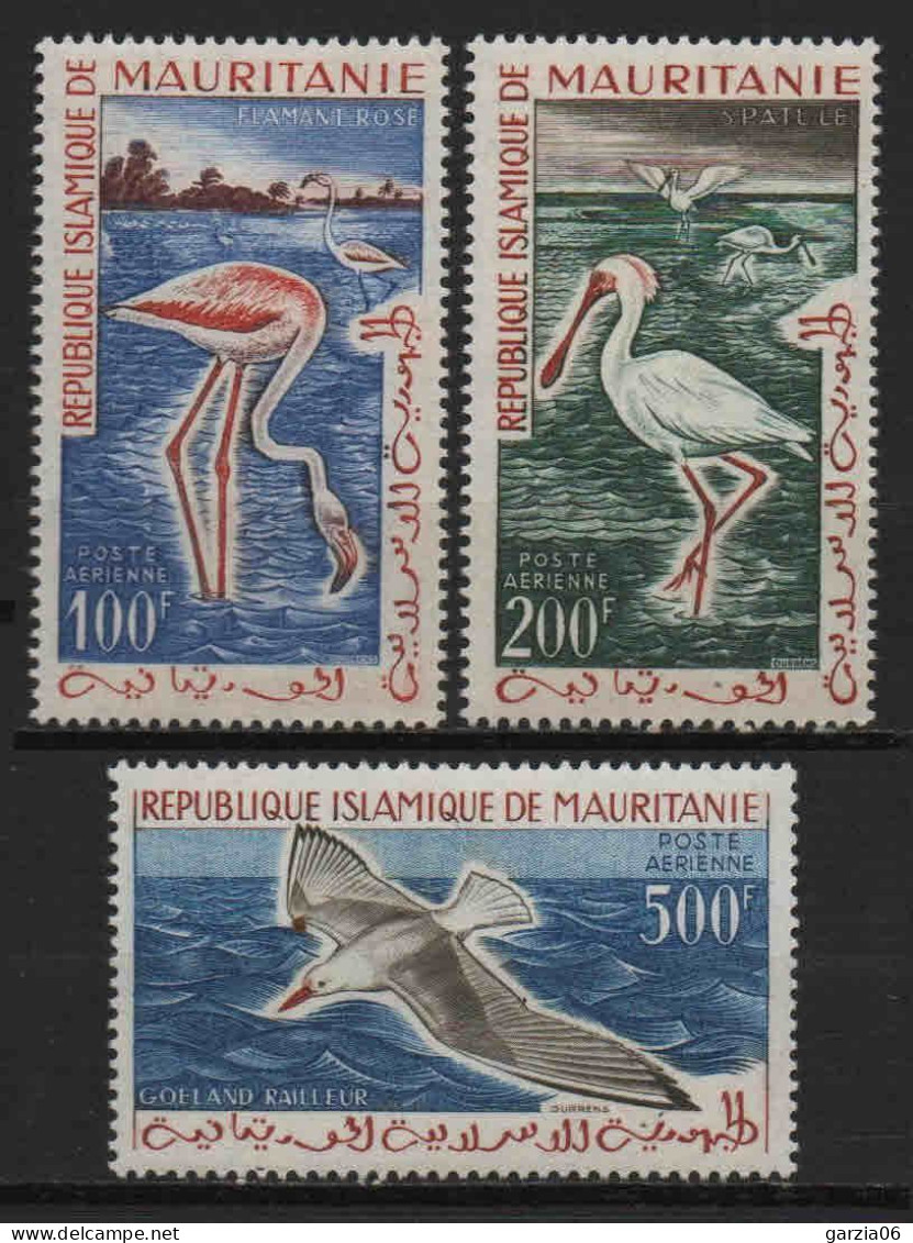 Mauritanie  -  1961 - Oiseaux -  PA 18 à 20- Neufs ** - MNH - Mauritanie (1960-...)