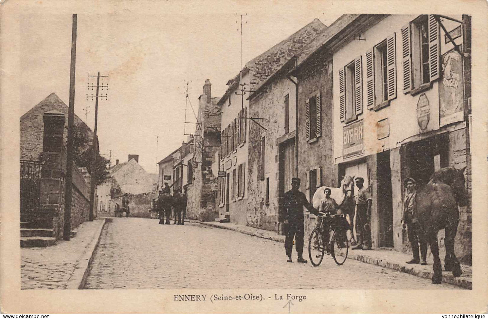 95 - VAL D'OISE - ENNERY - La Forge - Maréchal-ferrant - 10519 - Ennery