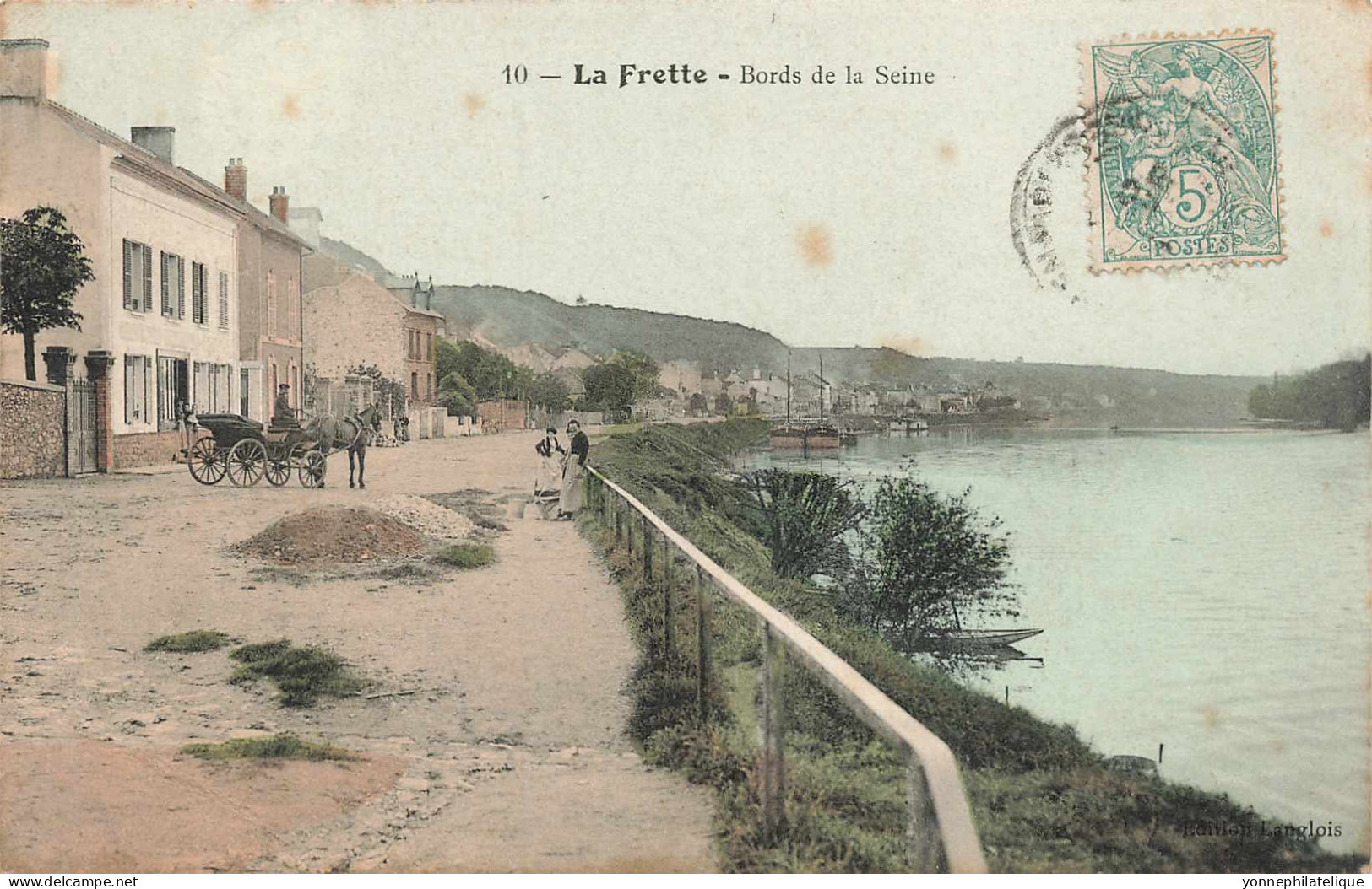 95 - VAL D'OISE - LA FRETTE-SUR-SEINE - Bords De La Seine - 10576 - La Frette-sur-Seine