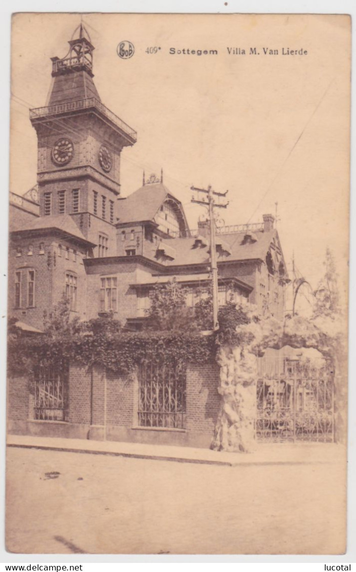 Zottegem - Villa M. Van Lierde - Uitgever PhoB. - Zottegem