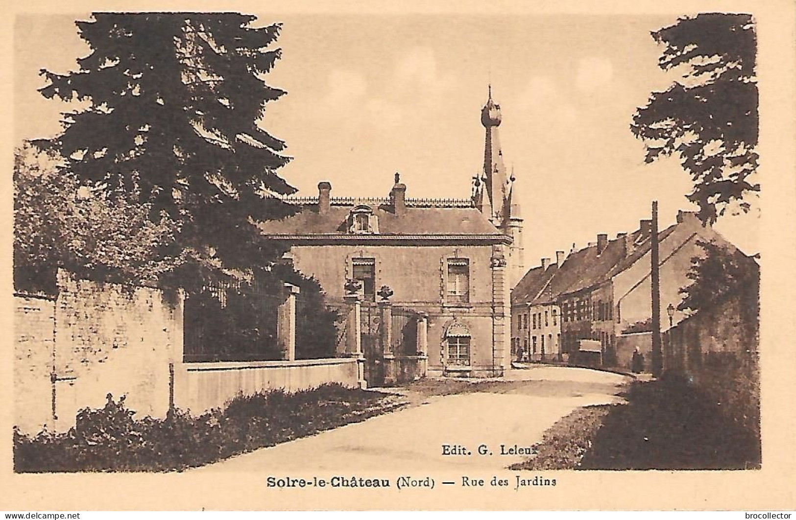 SOIRE Le CHATEAU  ( 59 ) -  Rue Des Jardins - Solre Le Chateau