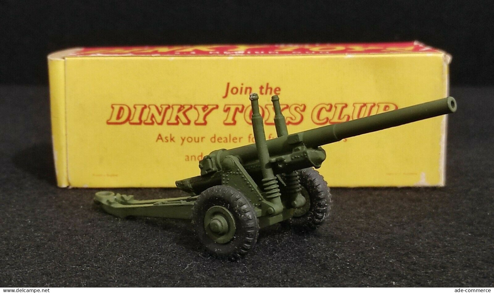 Dinky Toys 5.5 Medium Gun 692 Meccano LTD - Modellino Militare Metallo - Otros & Sin Clasificación