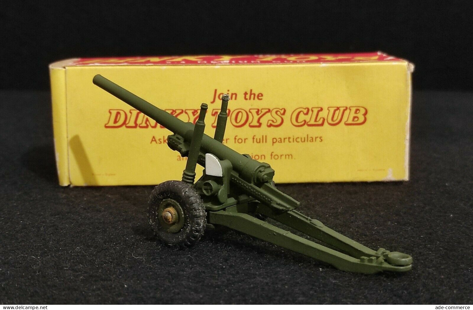 Dinky Toys 5.5 Medium Gun 692 Meccano LTD - Modellino Militare Metallo - Autres & Non Classés