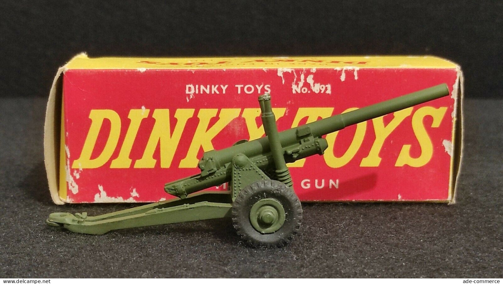 Dinky Toys 5.5 Medium Gun 692 Meccano LTD - Modellino Militare Metallo