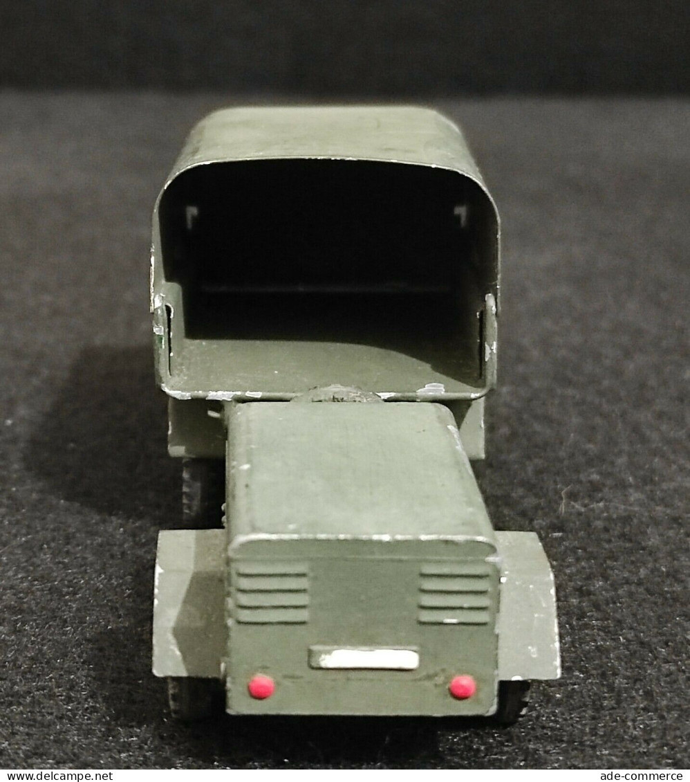 Modellino Camion Militare con Carrello in Metallo