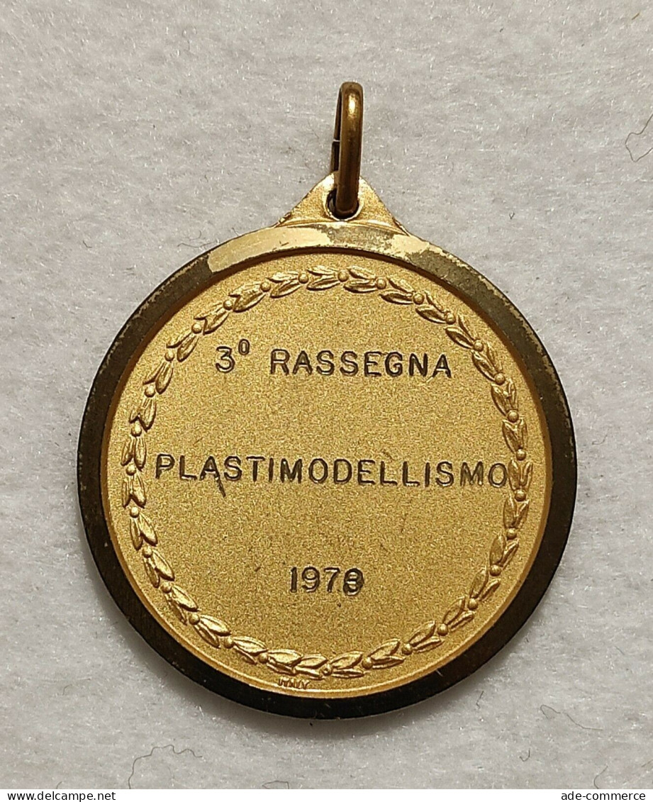 Medaglia 3^ Rassegna Plastimodellismo 1978 - Modellismo Aerei - Altri & Non Classificati