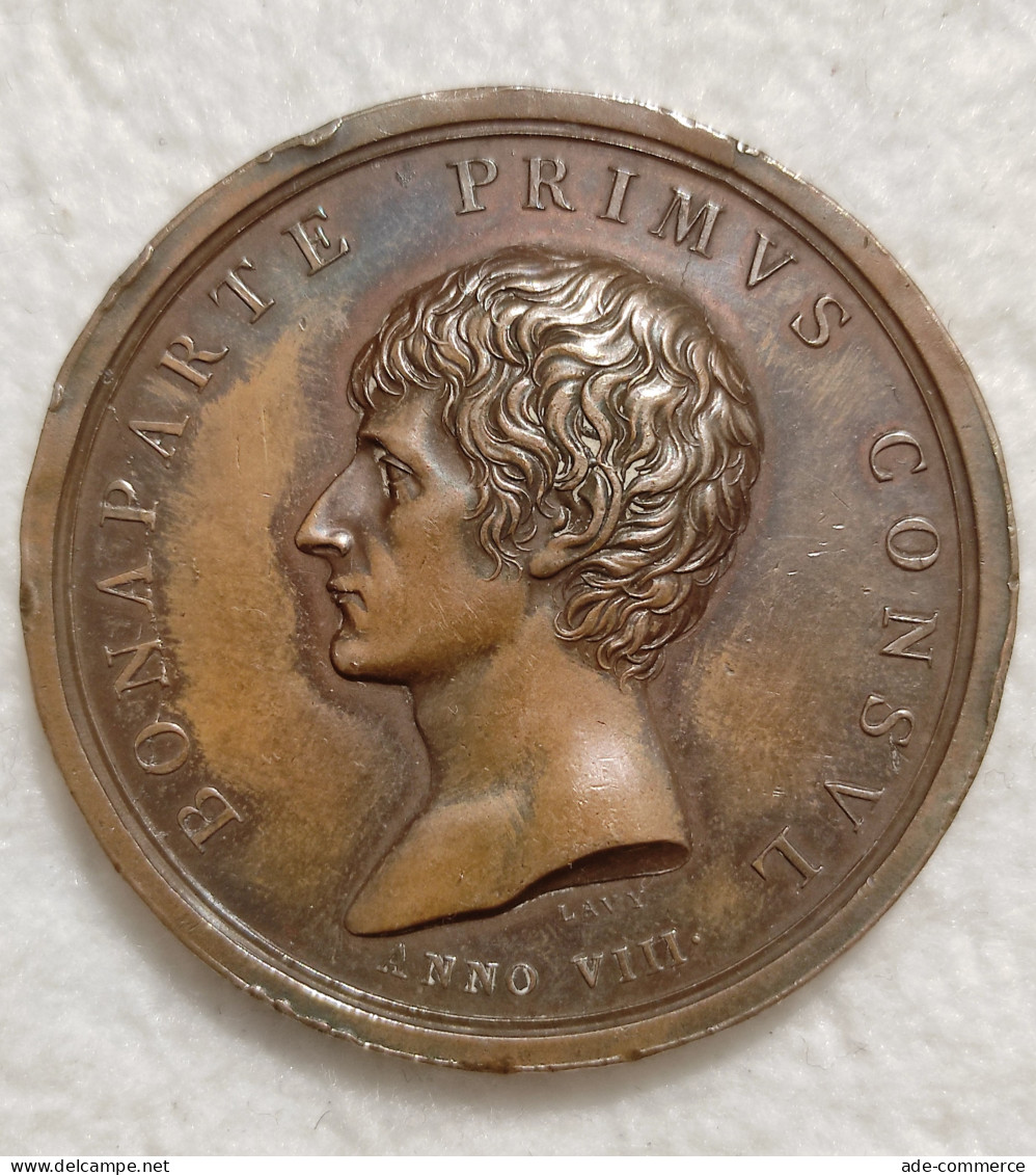 Medaglia Napoleone Bonaparte Primus Consul - Repubblica Cisalpina - Altri & Non Classificati