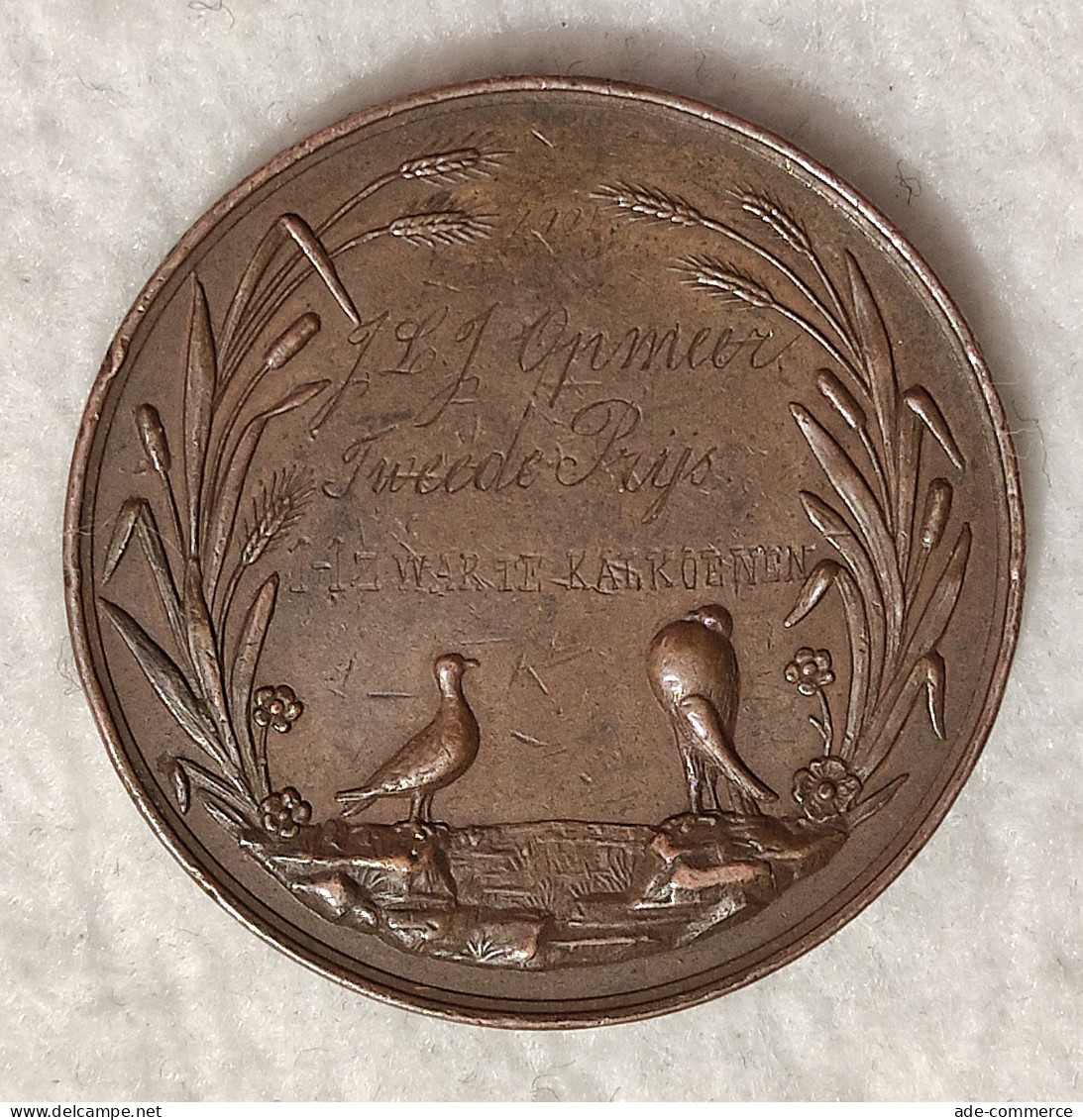 Medaglia/Medal Twentsche Pluimvee-Club - 1901 - Altri & Non Classificati