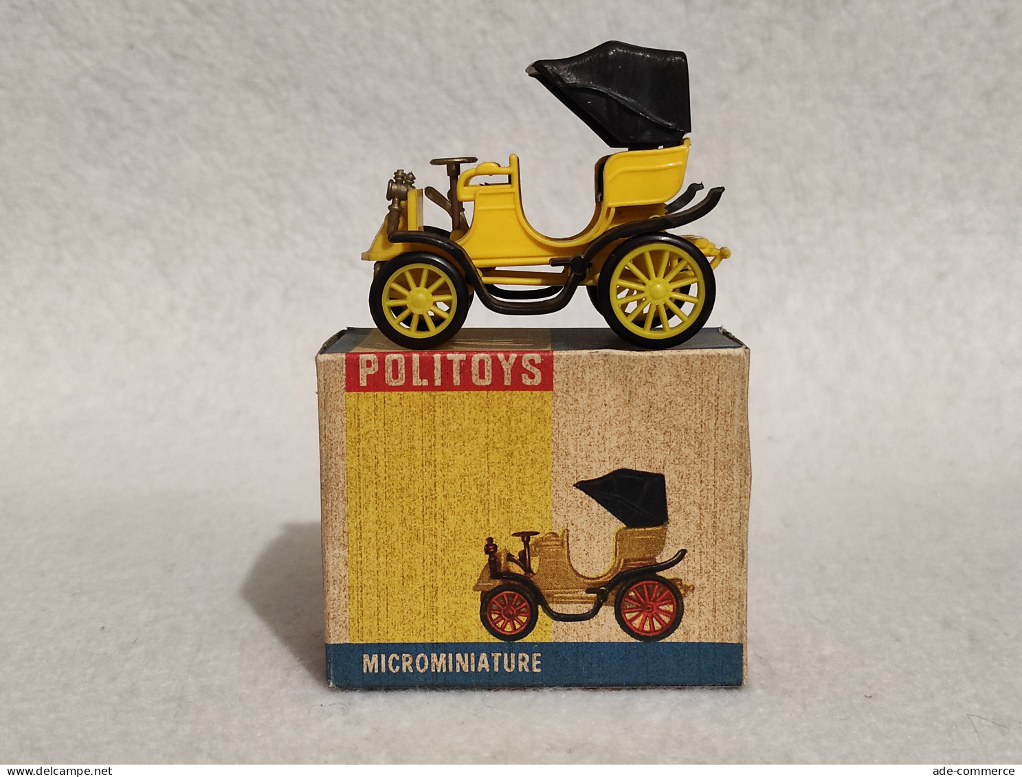 Politoys Microminiature Gobron Brillee 1899 108 - Modellino Made In Italy - Andere & Zonder Classificatie