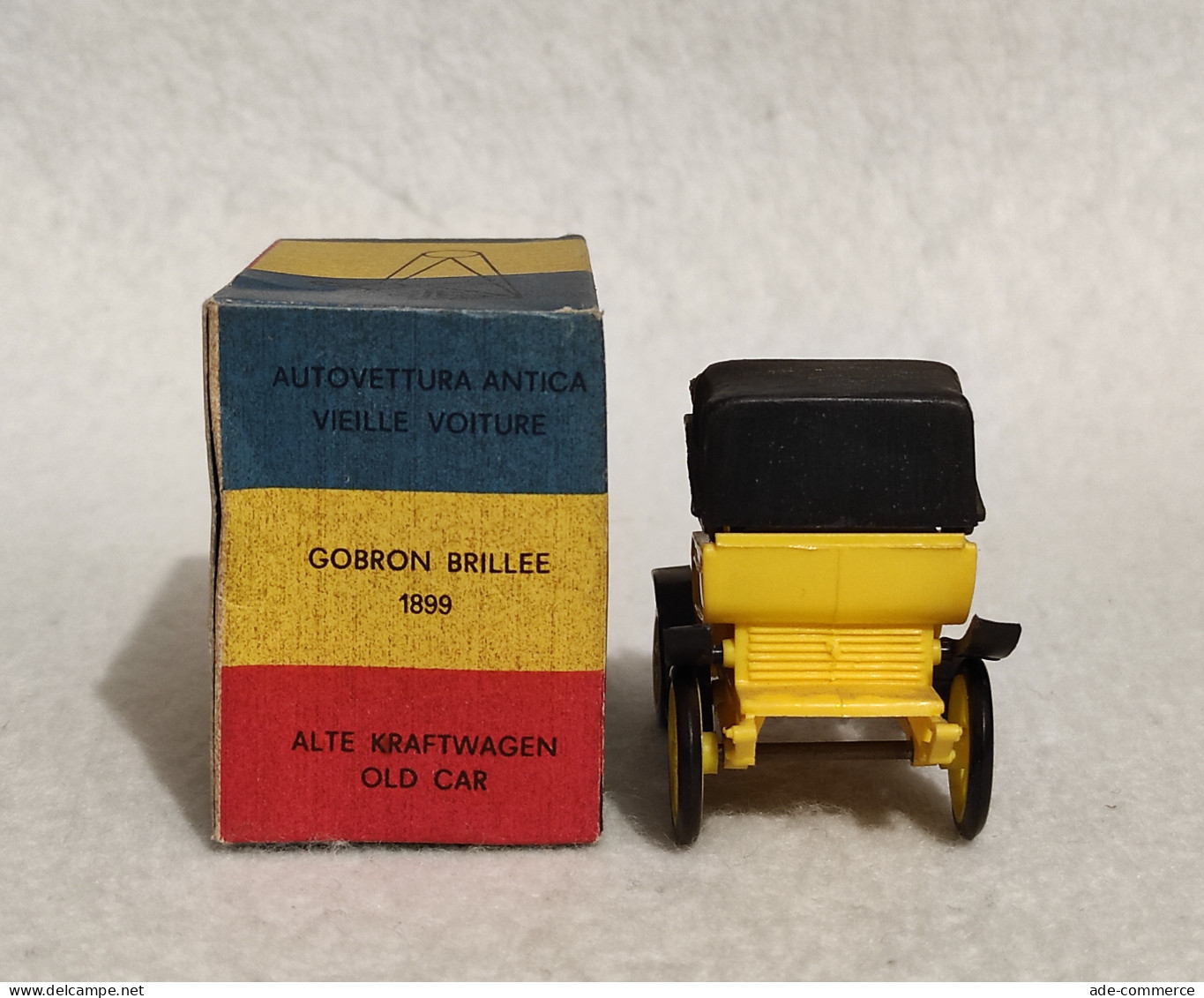 Politoys Microminiature Gobron Brillee 1899 108 - Modellino Made In Italy - Autres & Non Classés
