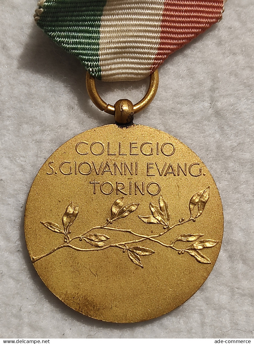 Medaglia Santa Cecilia - Collegio S. Giovanni Evang. Torino - Altri & Non Classificati