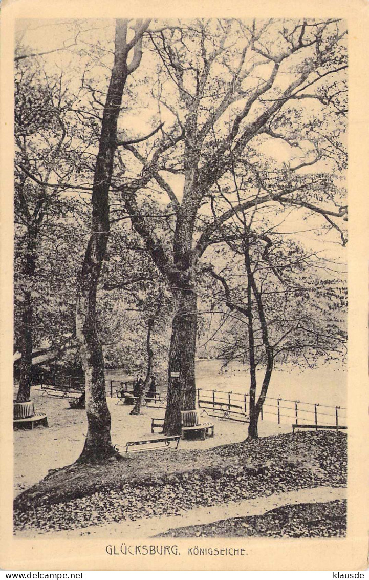 Ostseebad Glücksburg - Königseiche Gel.1912 - Gluecksburg