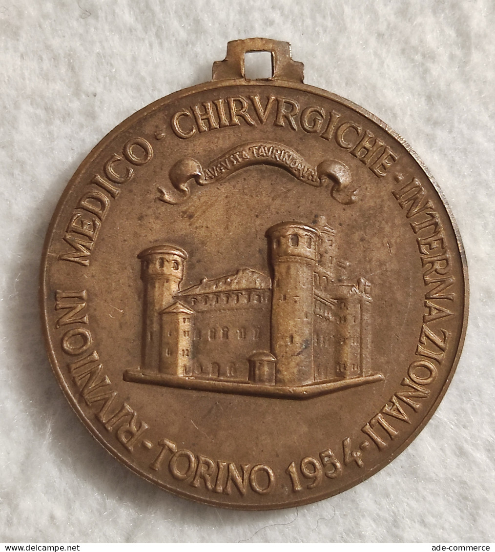 Medaglia Leonardo Botallo - Riunioni Medico-Chirurgiche - Torino 1954 - Altri & Non Classificati