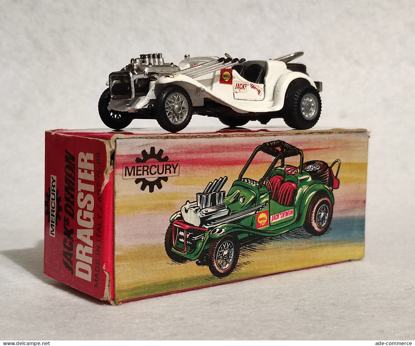 Mercury Jack's Demon Dragster N. 69 - Modellino Made In Italy - Sonstige & Ohne Zuordnung