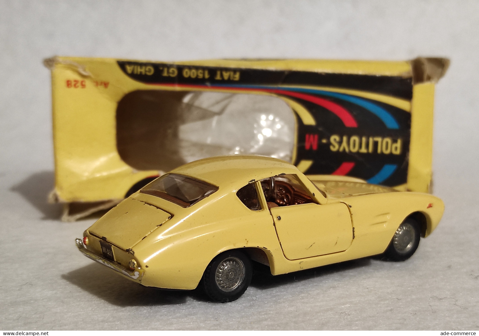 Politoys-M Fiat 1500 GT Ghia N. 528 1/43 - Modellino Made In Italy - Andere & Zonder Classificatie