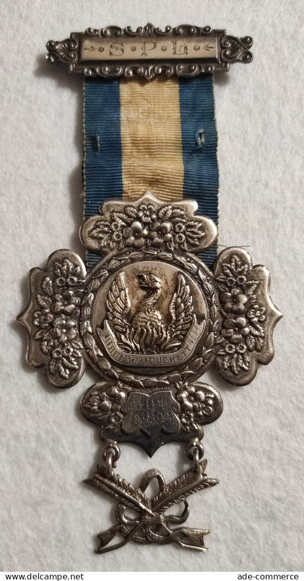 Medaglia Massonica Onorificenza 1899 - Altri & Non Classificati