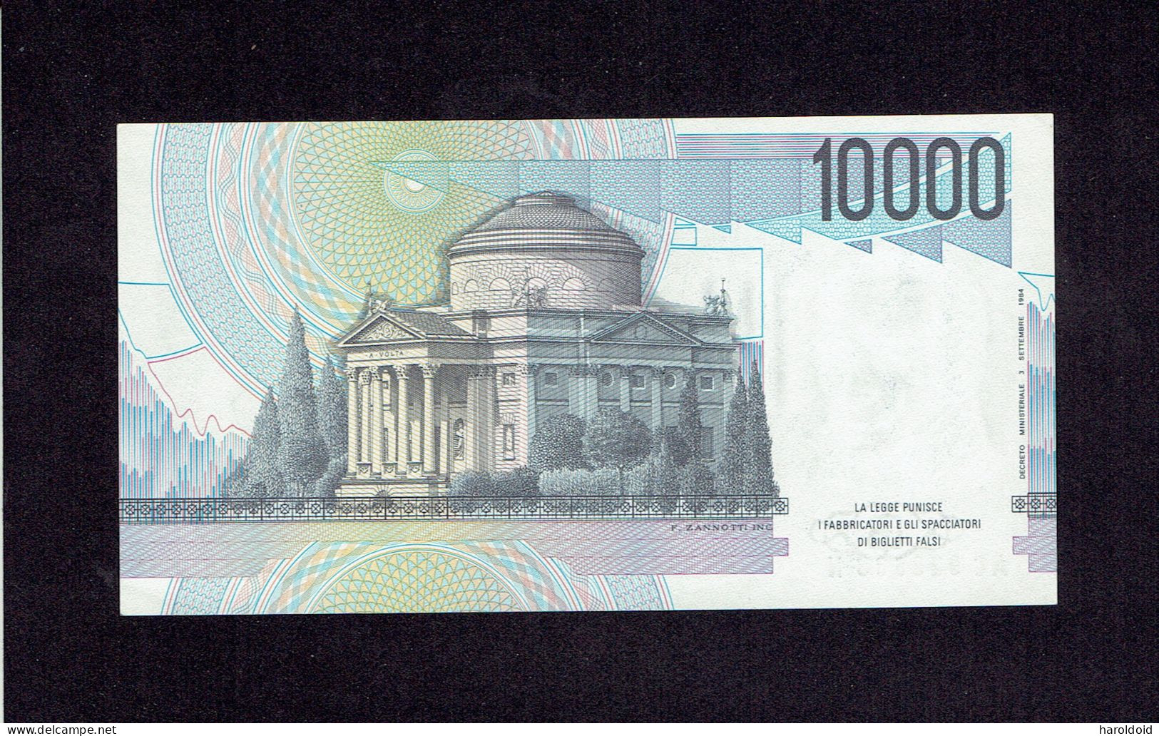 ITALIE - 10 000 L - 1984 - AC928608N - NEUF - UNC - 10.000 Lire