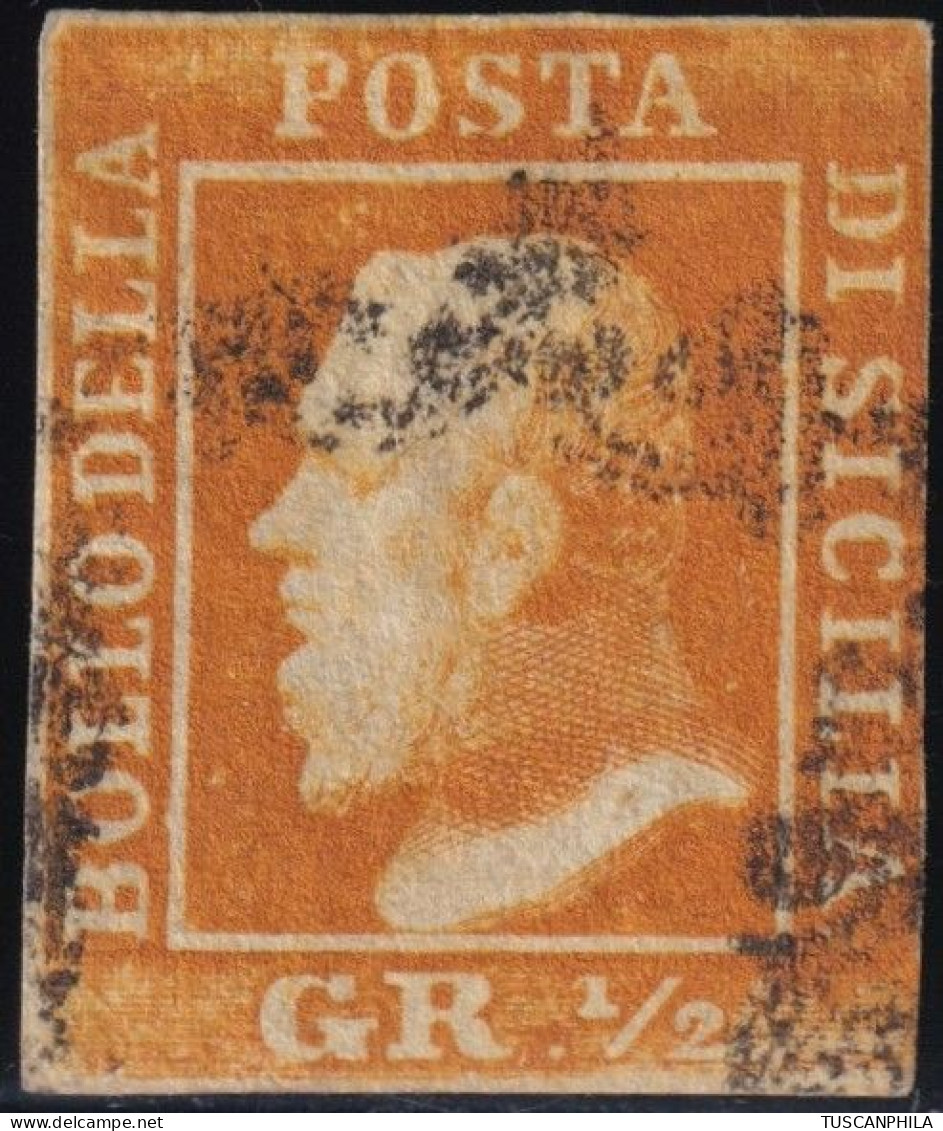 1/2gr. I^ Tav. Arancio PA Pos.56 Sass 1 Cv 10000 - Sicile