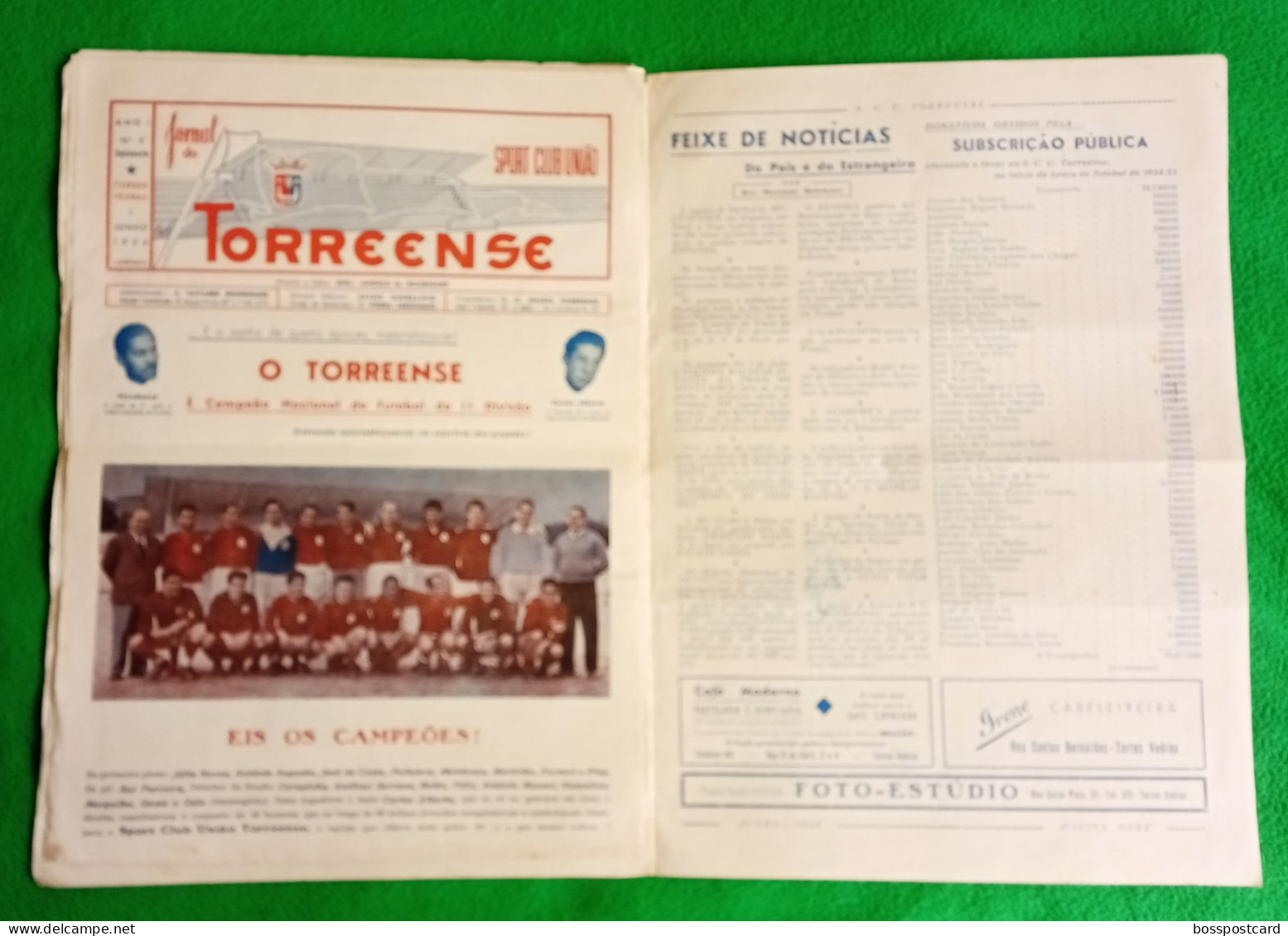 Torres Vedras - Jornal do Torrense Nº 6, Junho de 1958 - Imprensa - Portugal