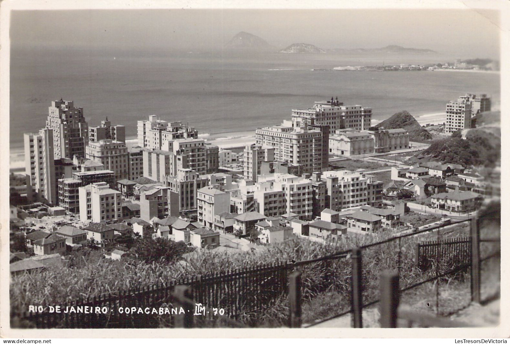 BRESIL - Rio De Janeiro - Copacabana - Carte Postale Ancienne - Rio De Janeiro