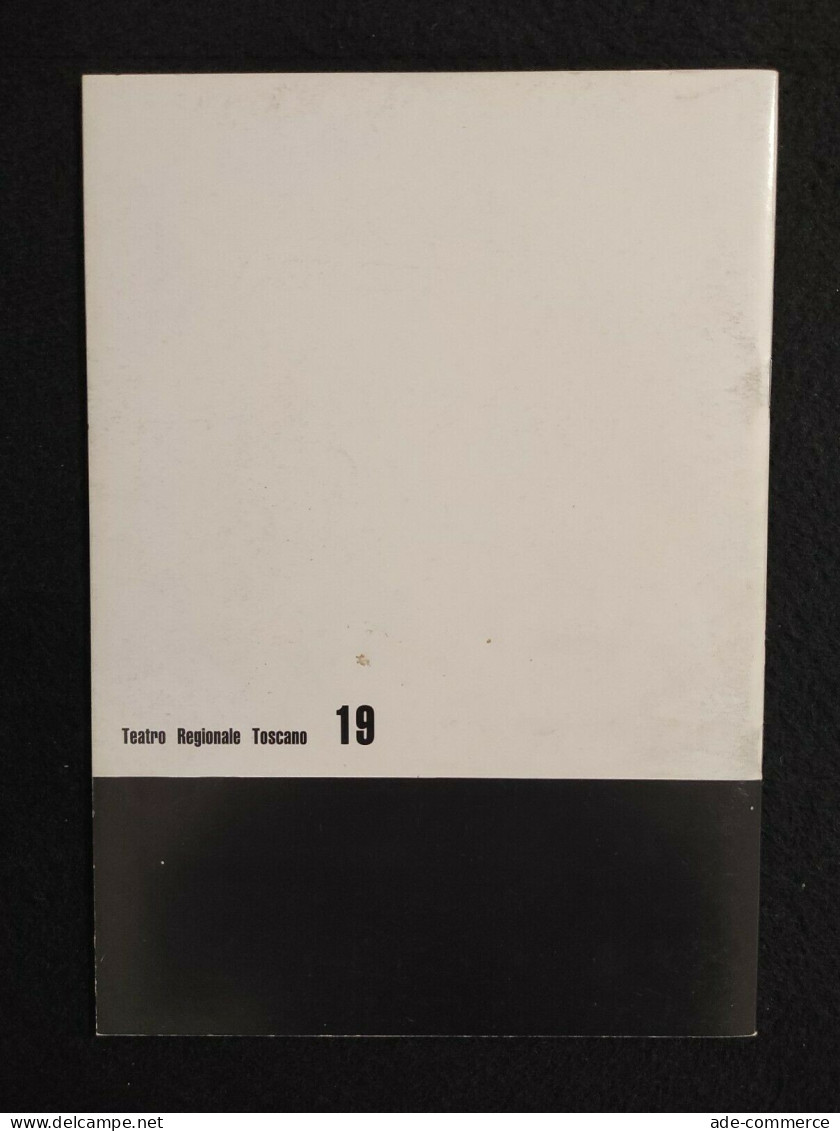 Teatro Regionale Toscano - Samuel Beckett - Finale Di Partita - 1986 - Brochure - Film En Muziek