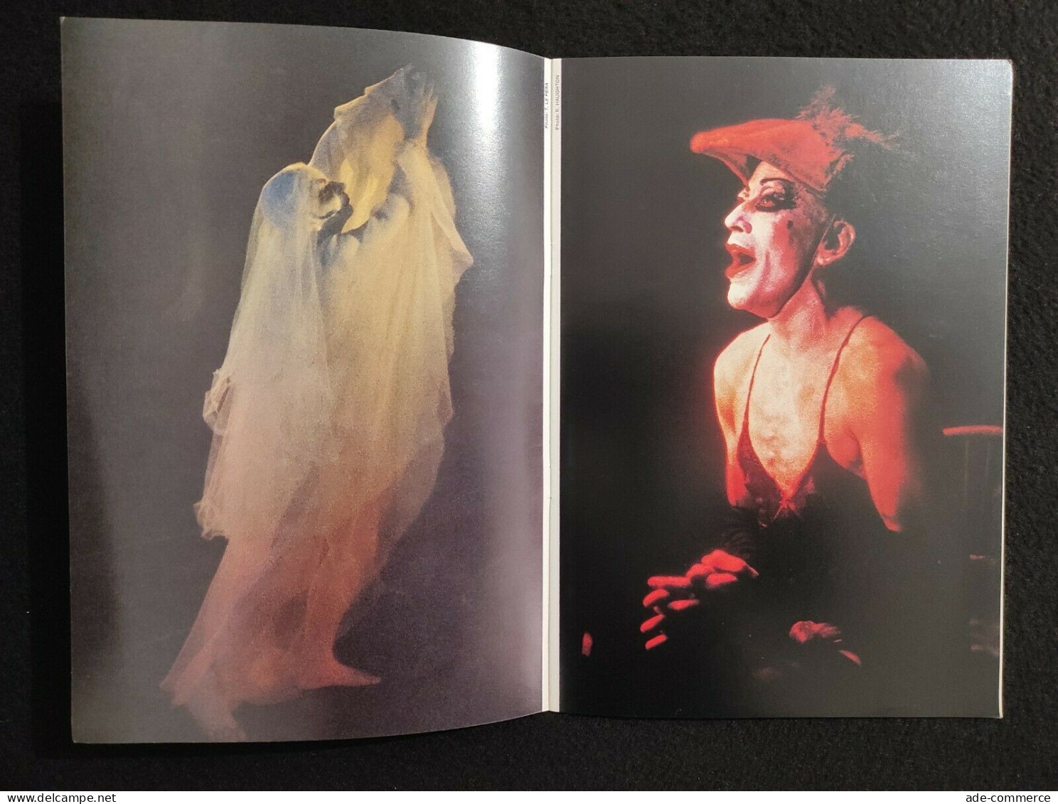 Flowers - Lidsay Kemp Company - Pantomima Per Jean Genet - Brochure Teatro - Film En Muziek