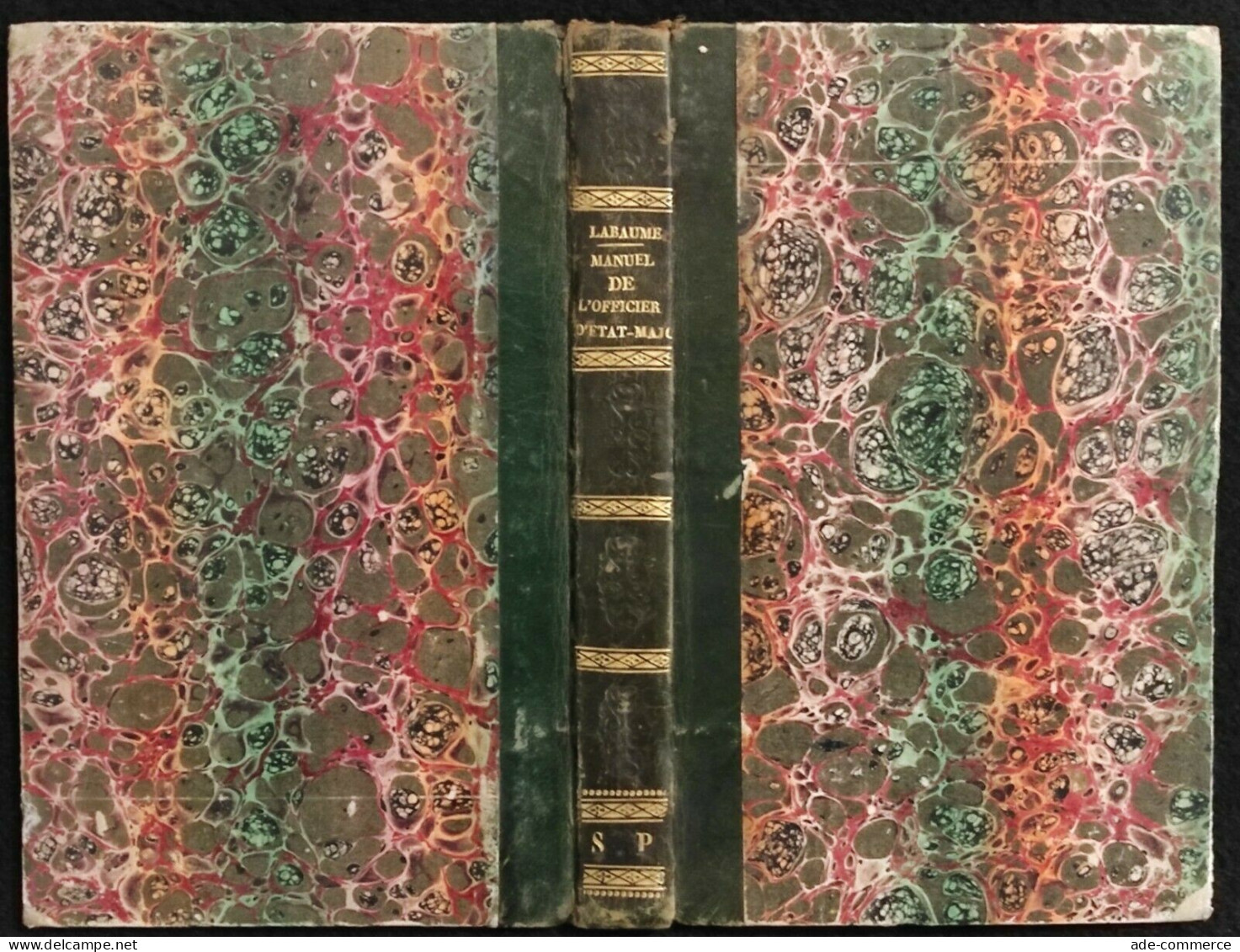 Restauro Libro - Copertina - Rilegatura - Dim. 26,5x20 Aperta - Autres Accessoires
