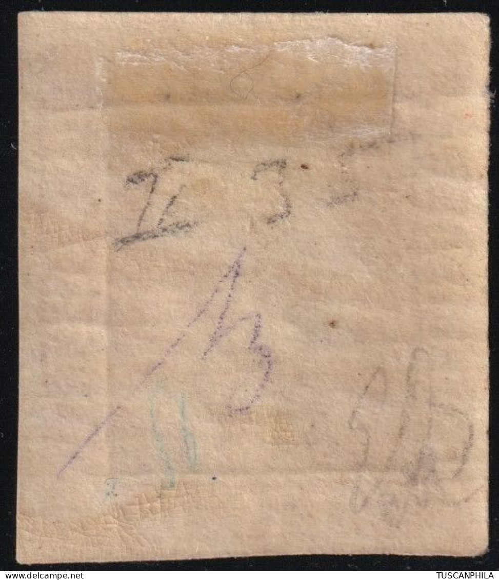 5 Gr. II^ Tav. Arancio Vermiglio Pos.35 Sass 11aa MLh* F. Em.D Cv 20000 - Sicily