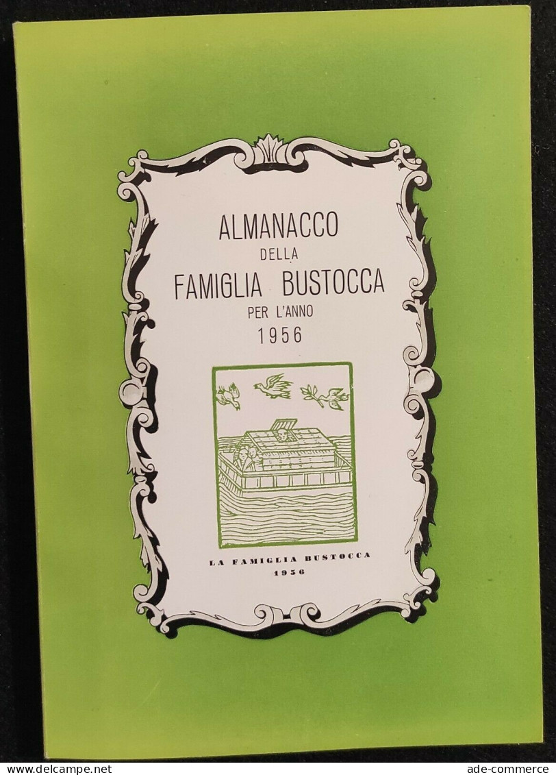 ALMANACCO Della FAMIGLIA BUSTOCCA PER L'ANNO 1956 - Busto Arsizio - Collectors Manuals