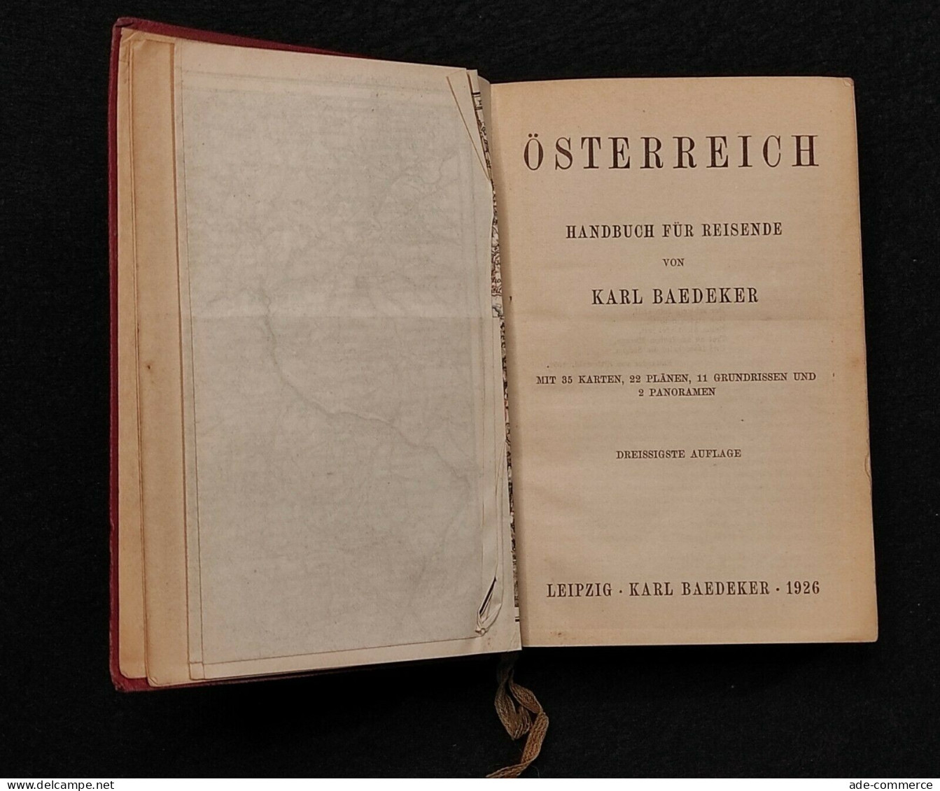 Baedeker's - Osterreich -  Baedeker - 1926 - Handbücher Für Sammler