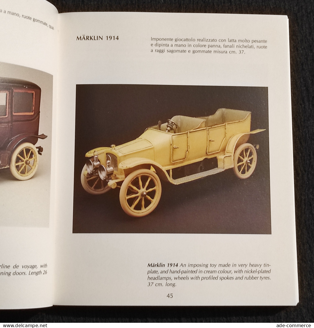 Auto A Molla - Clockwork Cars - F. Cairati - BE-MA - 1989 I Ed. - Zonder Classificatie