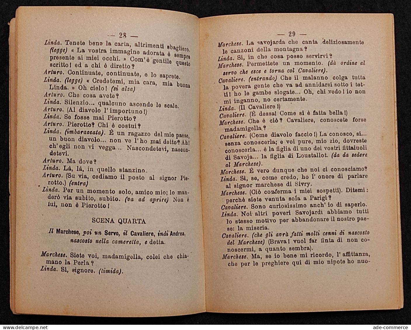 Linda Di Chamouny - La Perla Di Savoja - Dennery E Lemoire - Salani - 1936 - Cinéma Et Musique